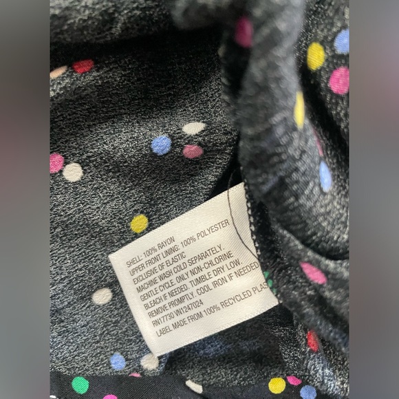 Rixo Polka Dot Long Sleeve Swing Dress - Picture 13 of 14